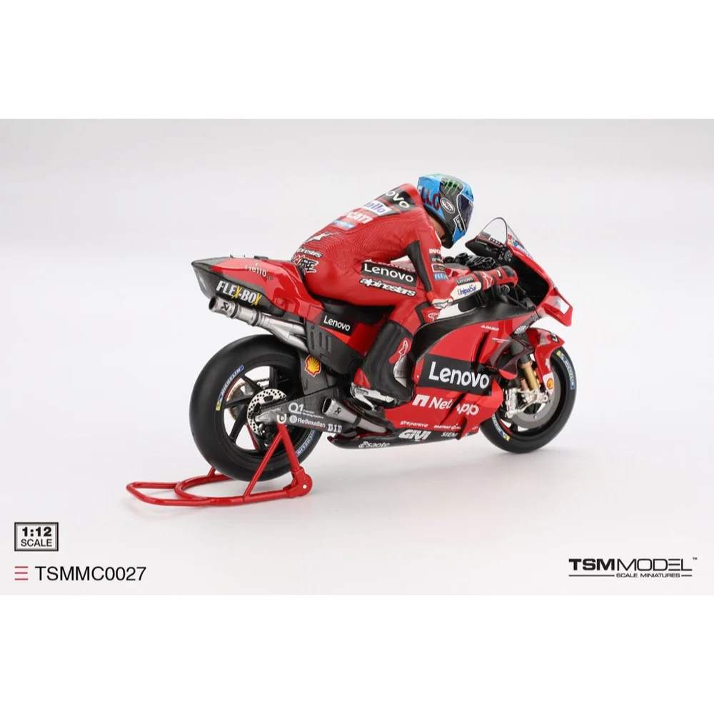 Topspeed MMC0027 1/12 Ducati Desmosedici GP22 No.63 Ducati Lenovo Team Moto GP 2022 GRAN PREMIO D'ITALIA Rider - Image 2