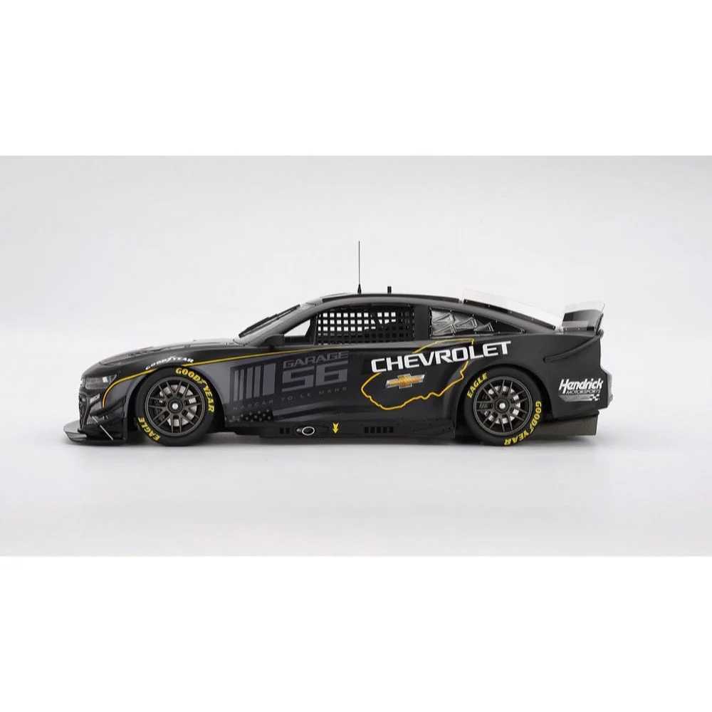 Topspeed TS0559 1/18 NASCAR Next Gen Garage 56 Chevrolet Camaro ZL1 No.24 Hendrick Motorsports Test Car - Image 3