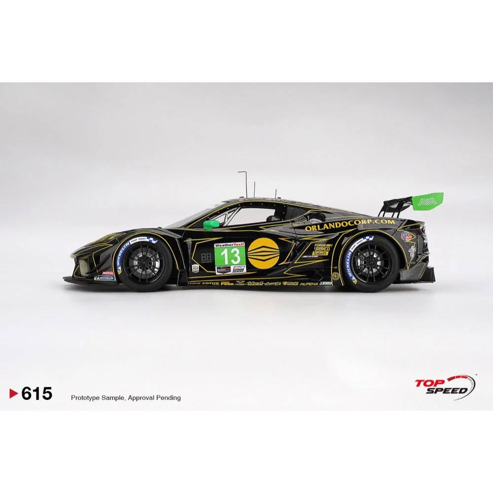 Topspeed TS0615 1/18 Chevrolet Corvette Z06 GT3.R No.13 AWA 2025 IMSA Daytona 24 Hrs - Image 3