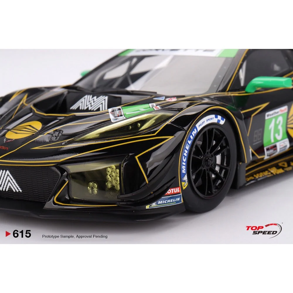 Topspeed TS0615 1/18 Chevrolet Corvette Z06 GT3.R No.13 AWA 2025 IMSA Daytona 24 Hrs - Image 4