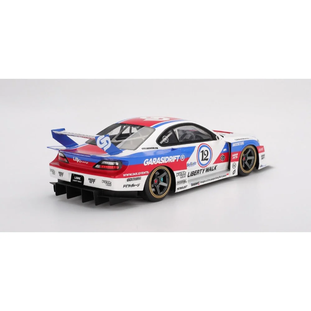 Topspeed TS0635 1/18 Nissan LB-Super Silhouette S15 SILVIA Garasidrift x LBWK 2025 - Image 2