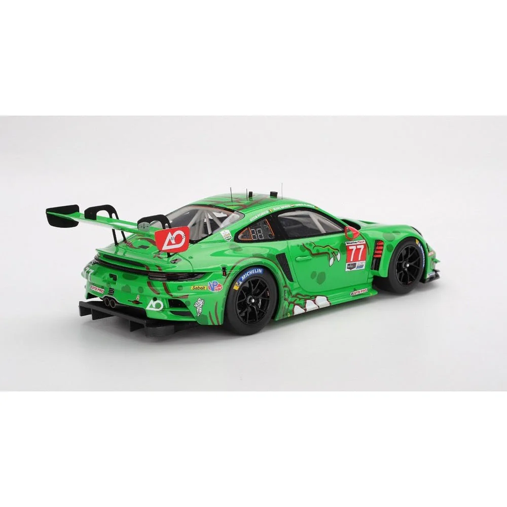 Topspeed TS0642 1/18 Porsche 911 GT3 R 992 No.77 AO Racing 2025 IMSA Daytona 24Hrs - Image 2