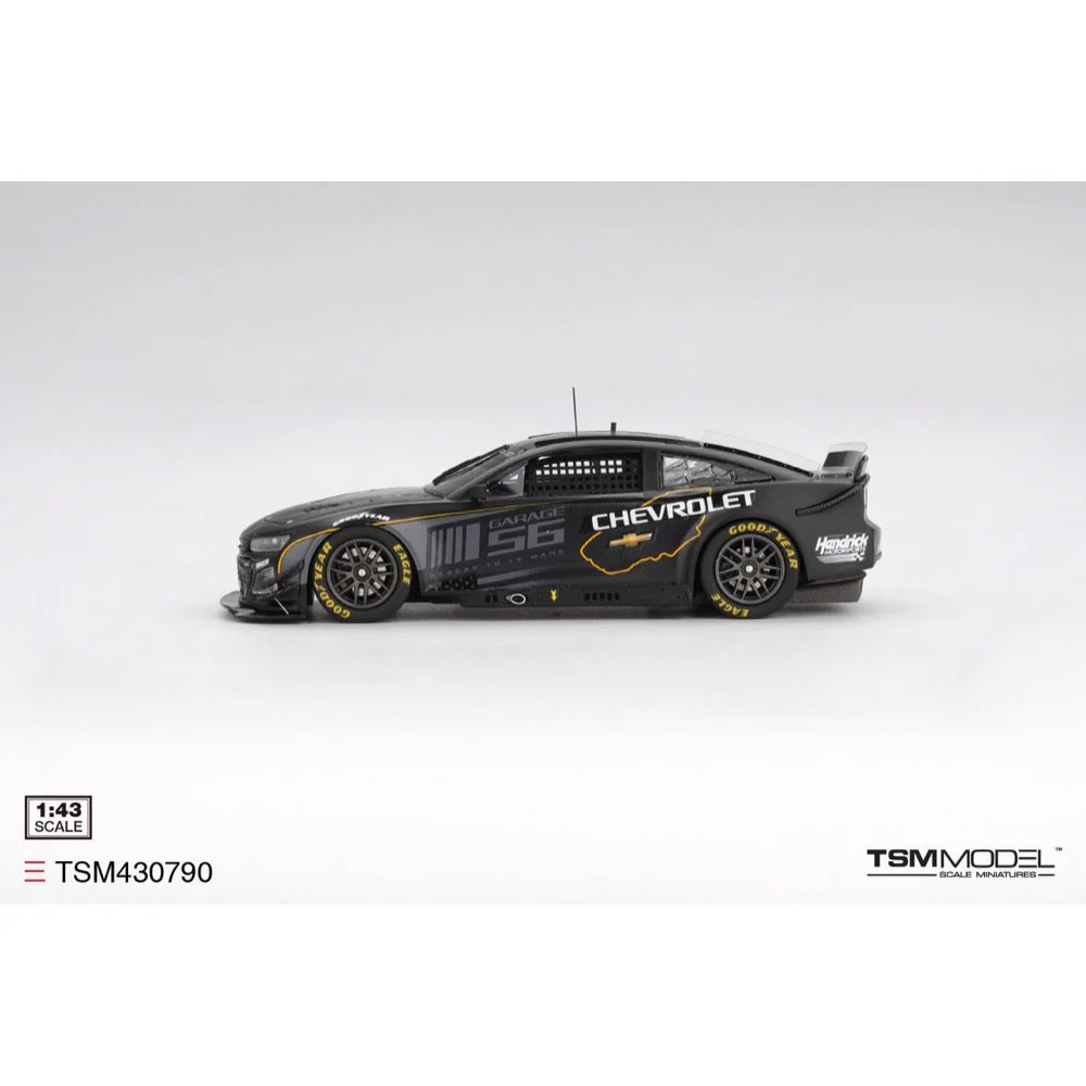 Topspeed TSM430790 1/43 NASCAR Next Gen Garage 56 Chevrolet Camaro ZL1 No.24 Hendrick Motorsports Test Car - Image 3