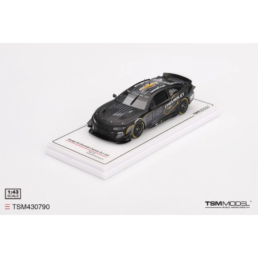 Topspeed TSM430790 1/43 NASCAR Next Gen Garage 56 Chevrolet Camaro ZL1 No.24 Hendrick Motorsports Test Car - Image 4