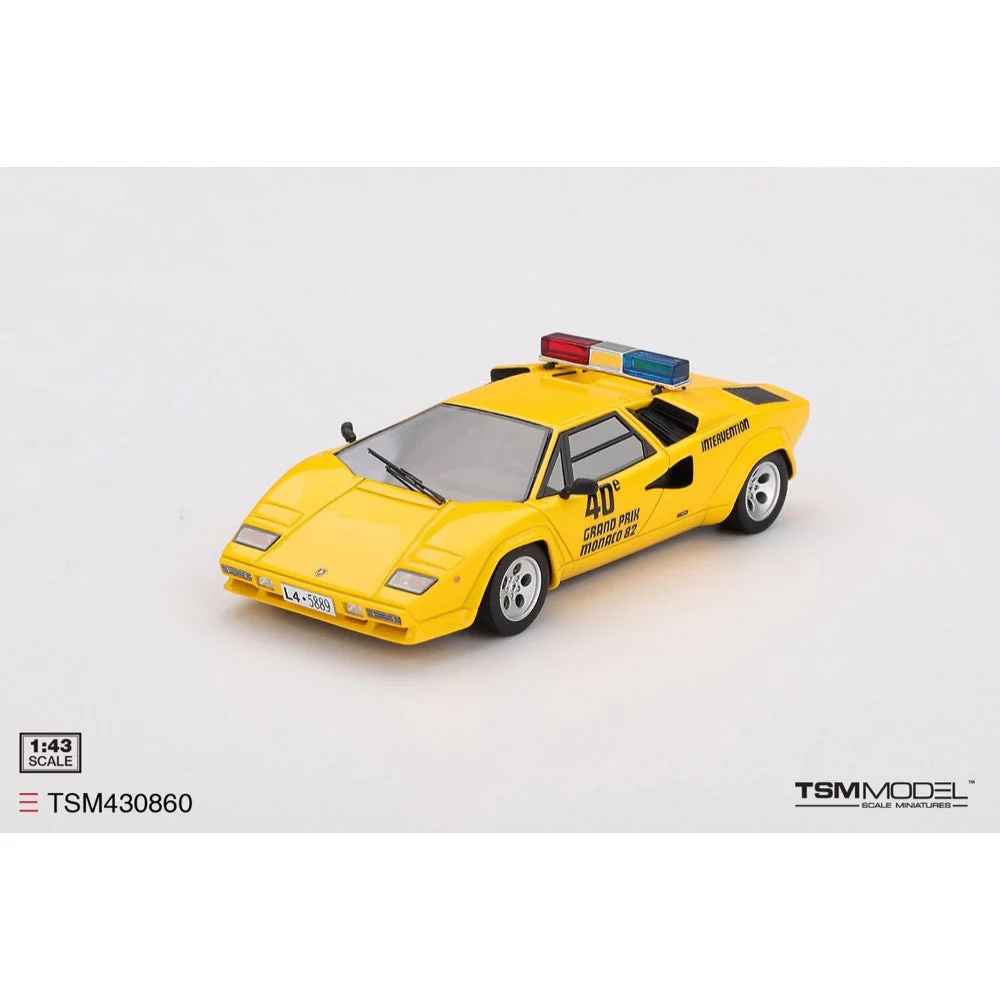 Topspeed TSM430860 1/43 Lamborghini Countach 1982 Grand Prix Monaco Pace Car