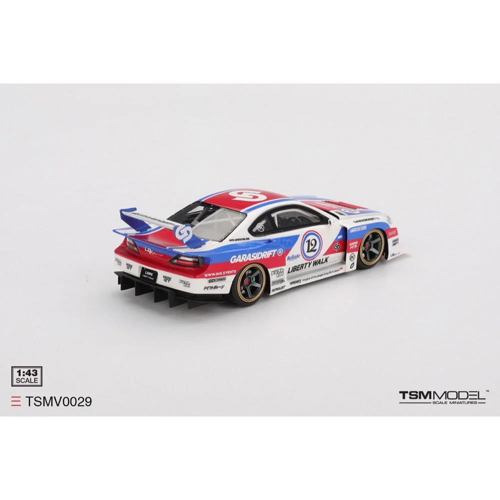Topspeed TSMV0029 1/43 Nissan LB-Super Silhouette S15 Silvia Garasidrift x LBWK 2025 - Image 2