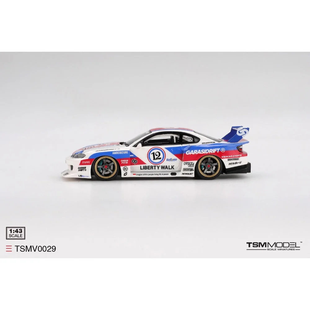 Topspeed TSMV0029 1/43 Nissan LB-Super Silhouette S15 Silvia Garasidrift x LBWK 2025 - Image 3
