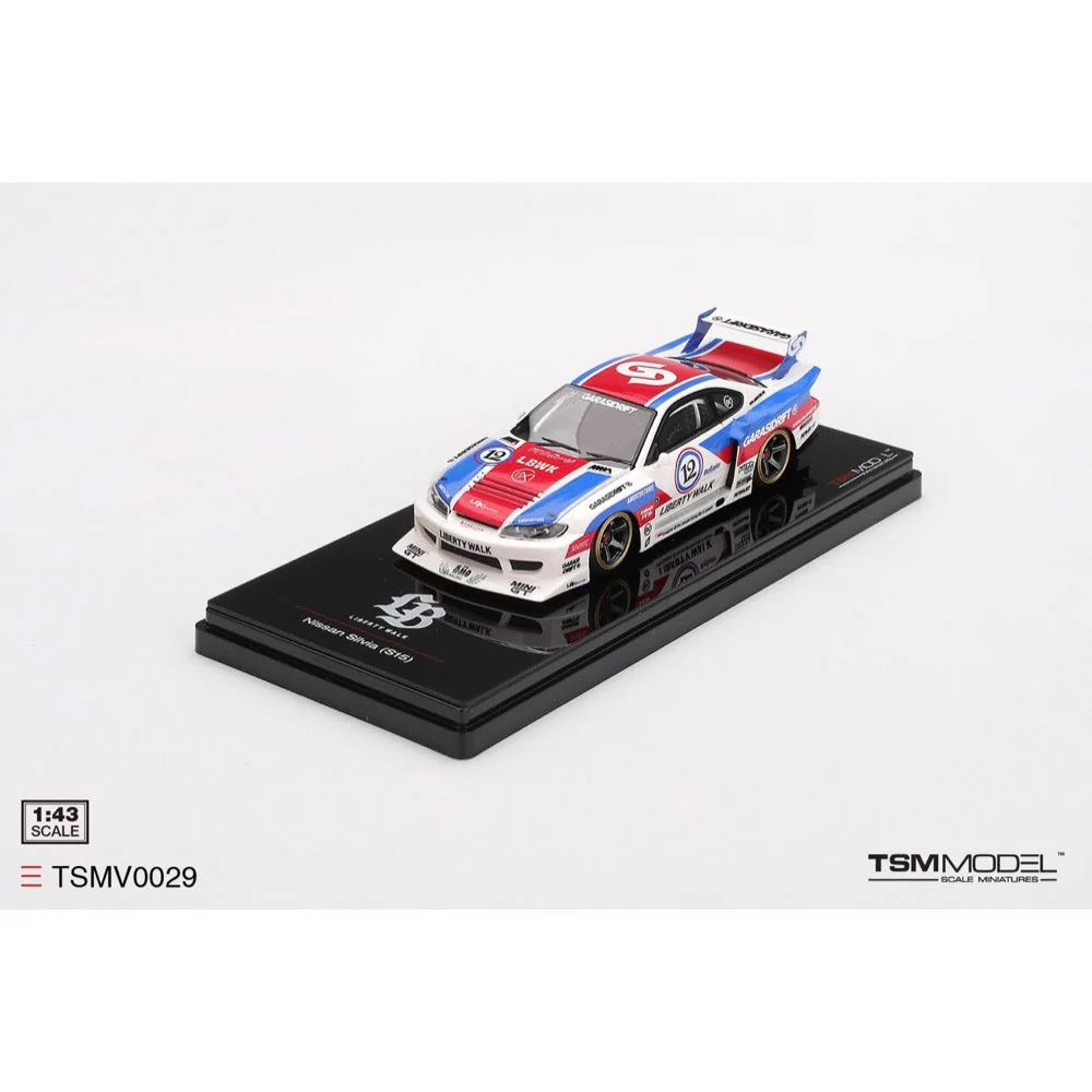 Topspeed TSMV0029 1/43 Nissan LB-Super Silhouette S15 Silvia Garasidrift x LBWK 2025 - Image 4