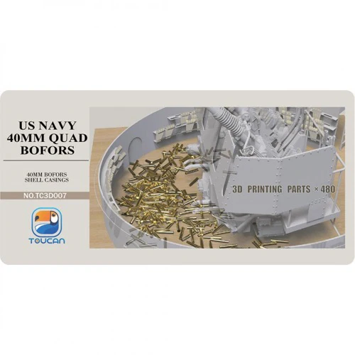 Toucan TC3D007 1/35 40Mm Bofors Shell Casings