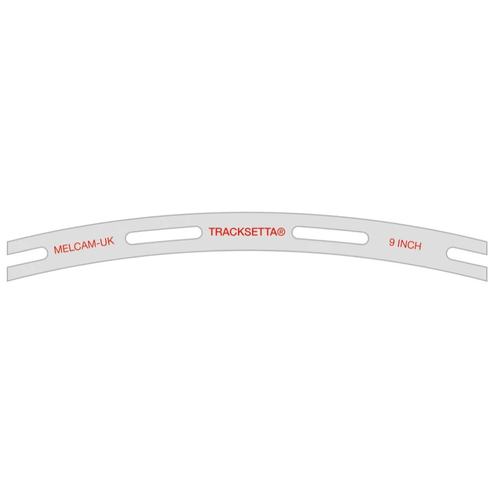Tracksetta TTT09 TT 9 inch Radius Template