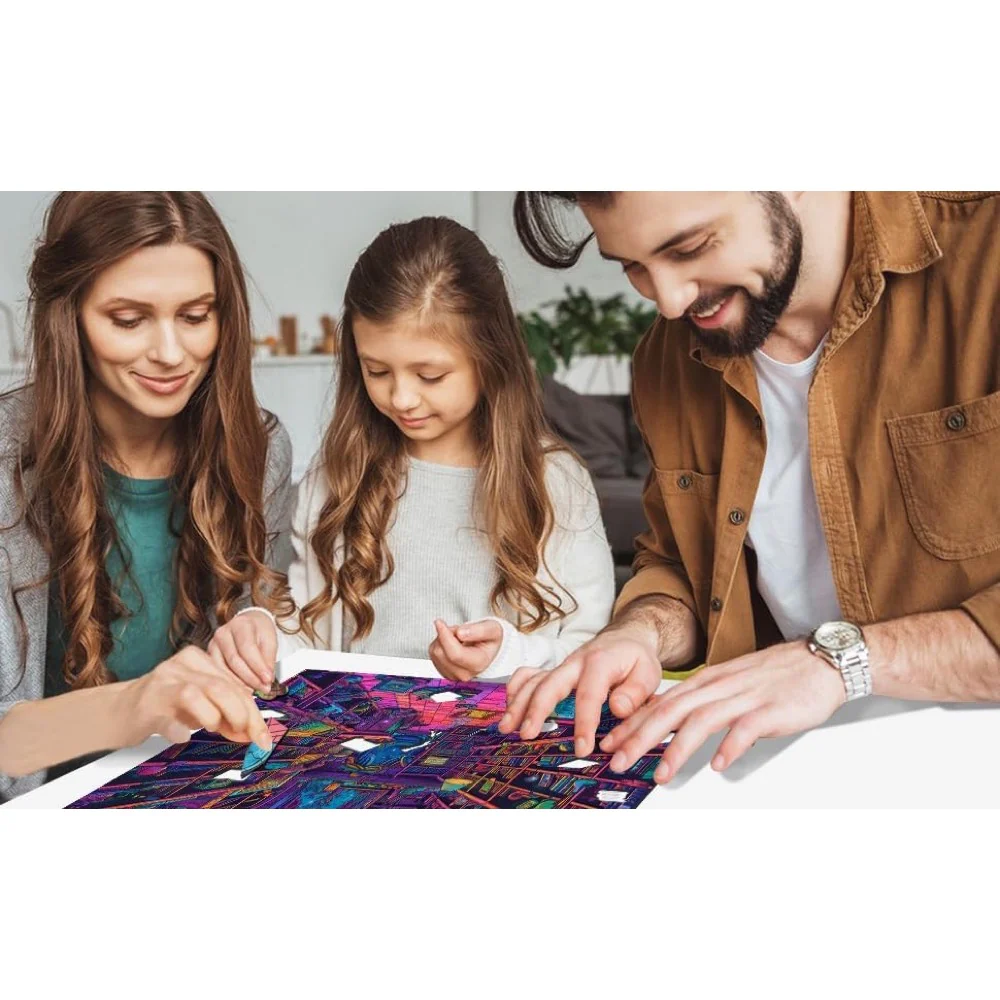 Trippy Puzzle Co Chaos Chronicles 300pc Wooden Jigsaw Puzzle - Image 7