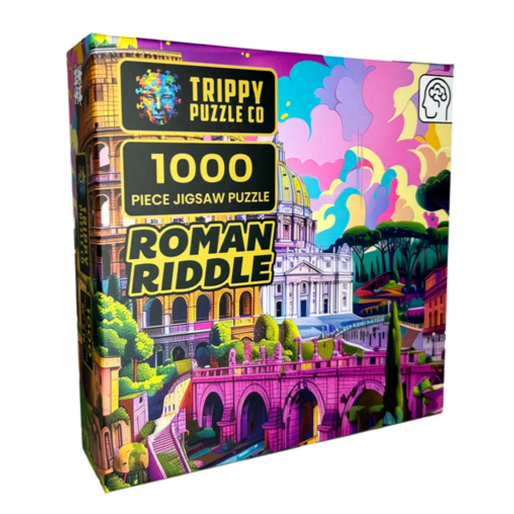 Trippy Puzzle Co Roman Riddle 1000pc Jigsaw Puzzle