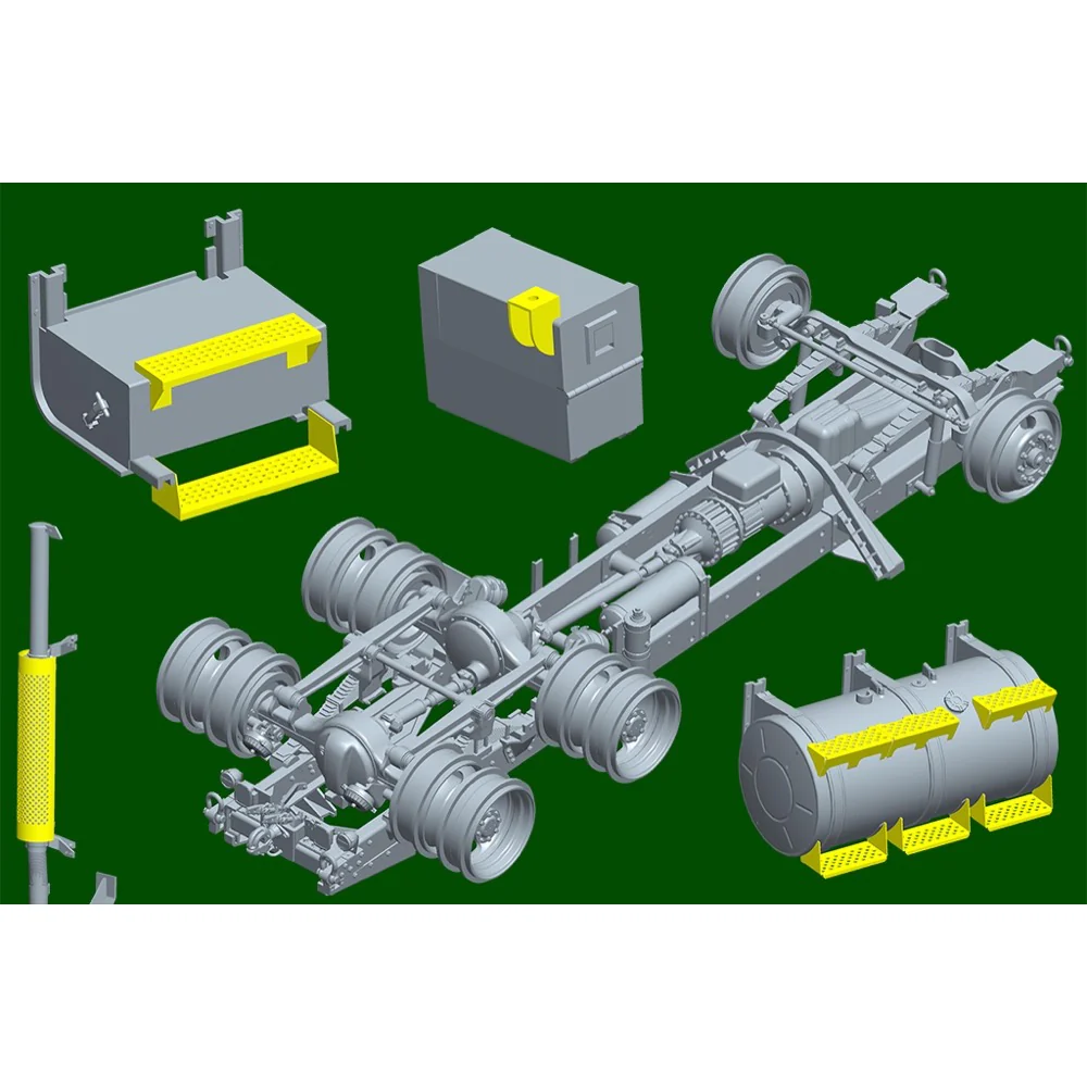 Trumpeter 01084 1/35 M915 Gun Truck - Image 10
