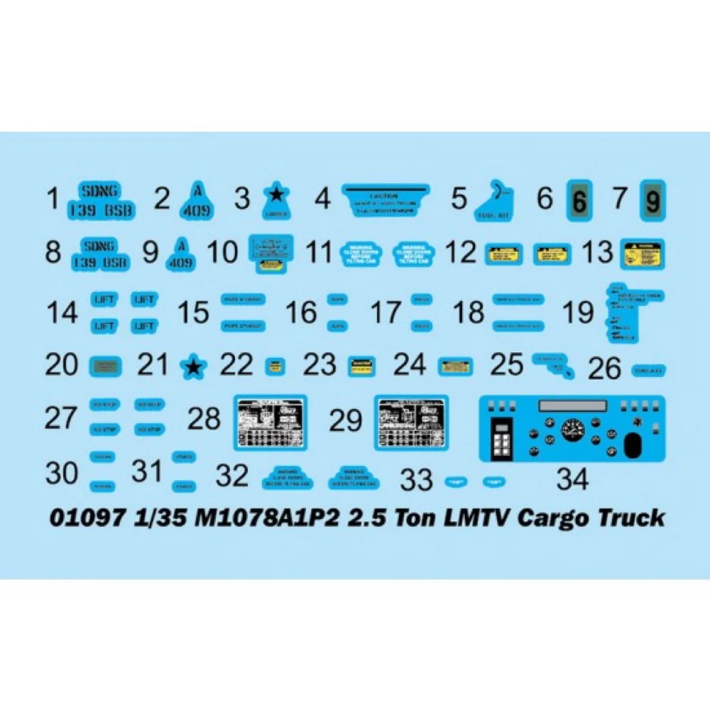 Trumpeter 01097 1/35 M1078A1P2 - Image 4