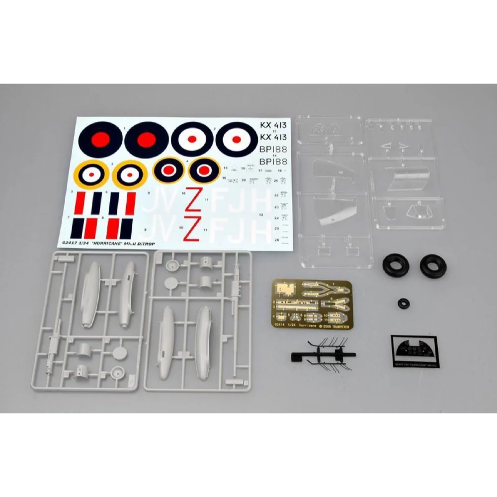 Trumpeter 02417 1/24 Hawker Hurricane IID Trop - Image 3