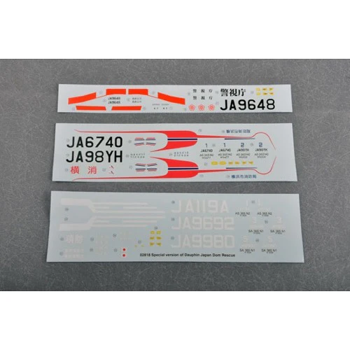 Trumpeter 02818 1/48 Helicopter- (JPN)As365n Dauphin 2 - Image 3
