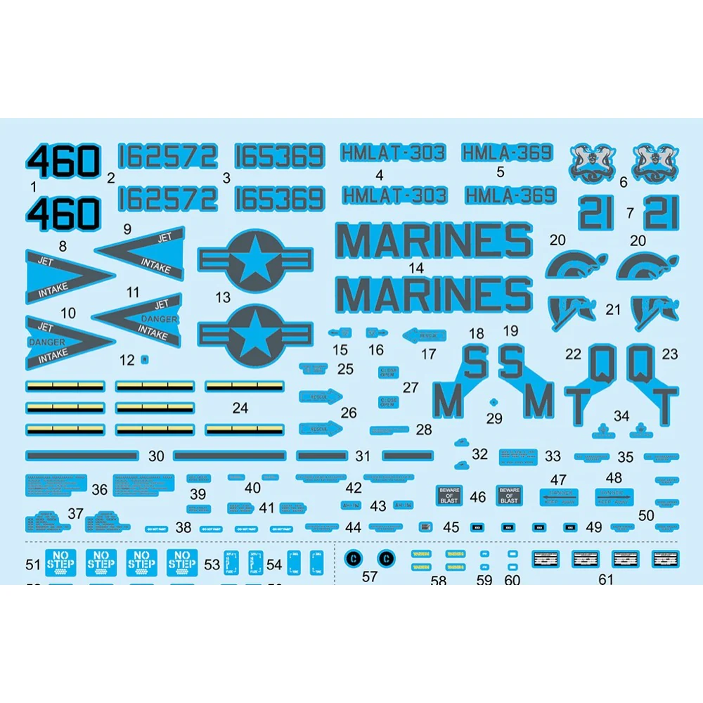 Trumpeter 05117 1/35 Bell AH-1Z Super Cobra - Image 3
