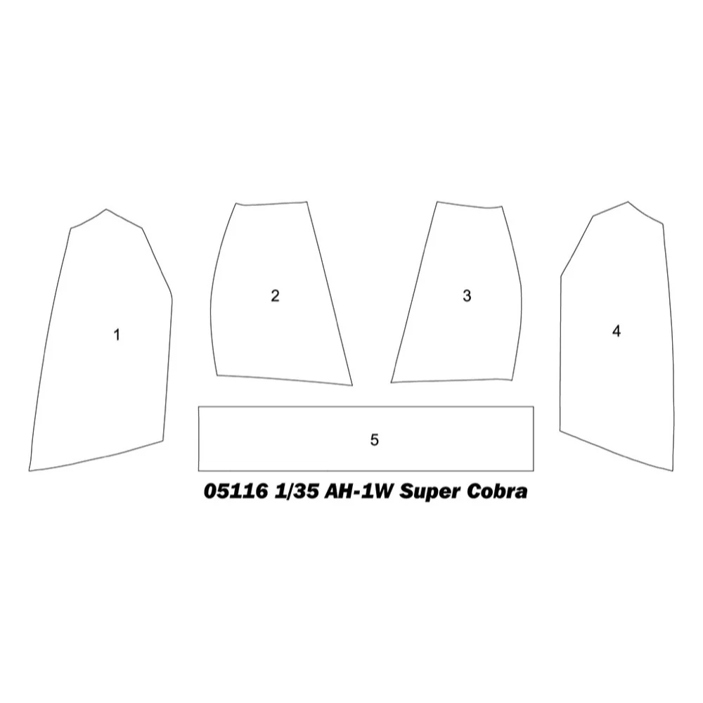 Trumpeter 05117 1/35 Bell AH-1Z Super Cobra - Image 4