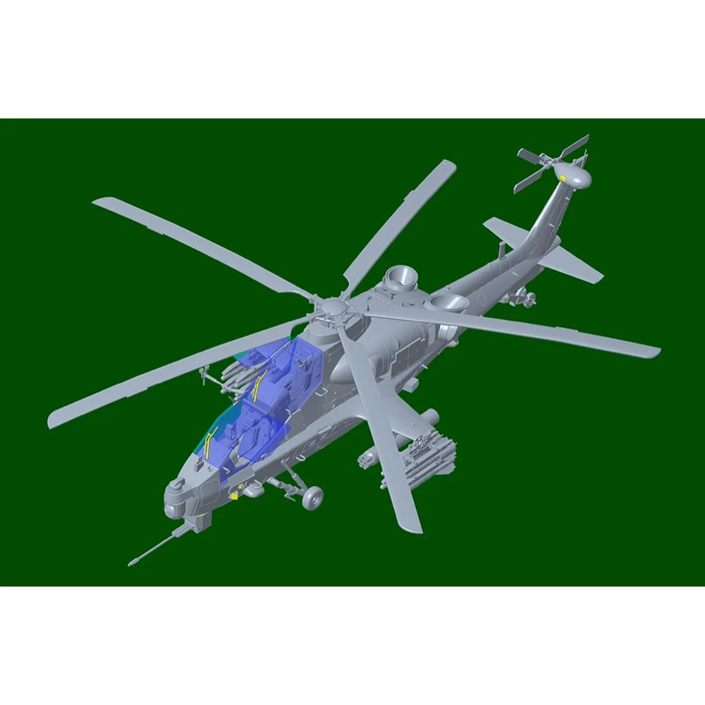Trumpeter 05849 1/48 Chinese Z-10G Attack Helicopter - Image 23