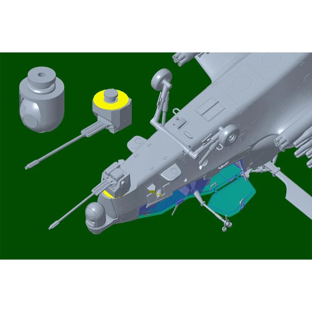 Trumpeter 05849 1/48 Chinese Z-10G Attack Helicopter - Image 27