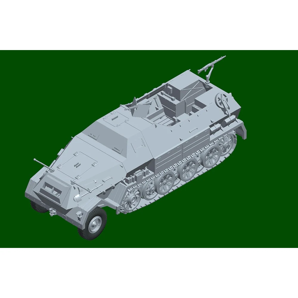 Trumpeter 07404 1/72 Sd.Kfz.8 Gepanzerter Zugkraftwagen 12t - Image 9