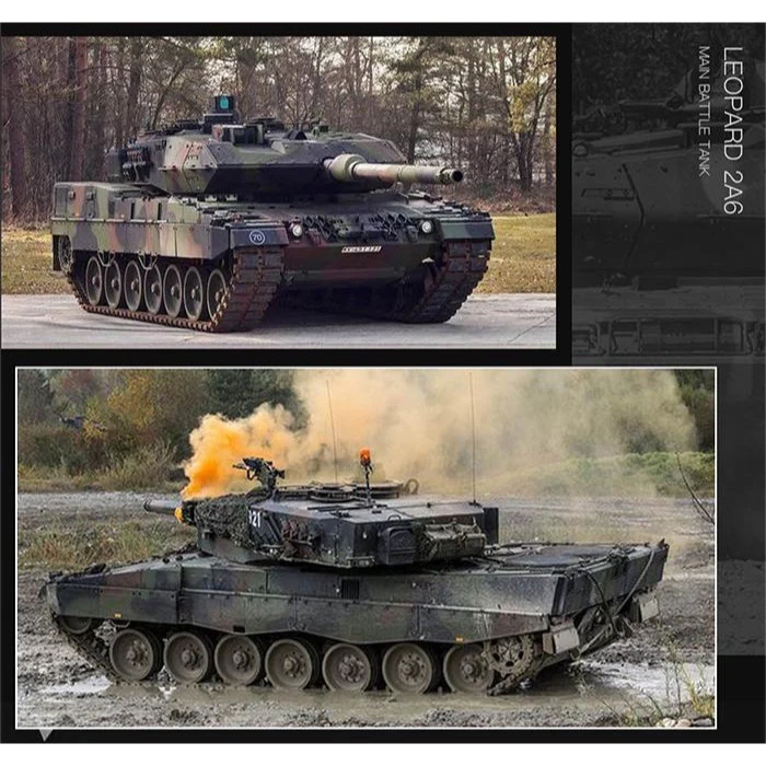 Trumpeter 1/16 German Leopard2A6 MBT Plastic Model Kit - Image 13