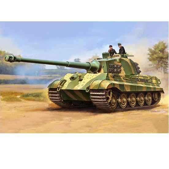 Trumpeter 1/16 Pz.Kpfw.VI Sd.Kfz.182 Tiger II (Henschel 105mm) Plastic Model Kit