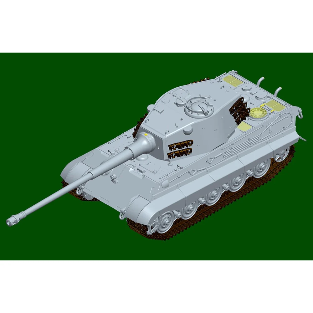 Trumpeter 1/16 Pz.Kpfw.VI Sd.Kfz.182 Tiger II (Henschel 105mm) Plastic Model Kit - Image 12