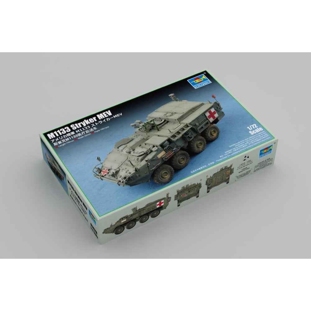 Trumpeter 1/72 M1133 Stryker MEV Plastic Model Kit - Image 2