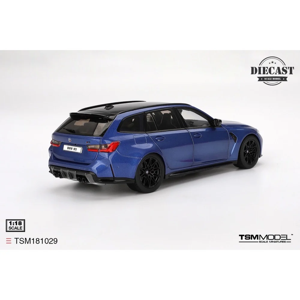 TSM Models TSM181029 1/18 BMW M3 Touring M Portimao Blue Metallic with Opening Parts - Image 5