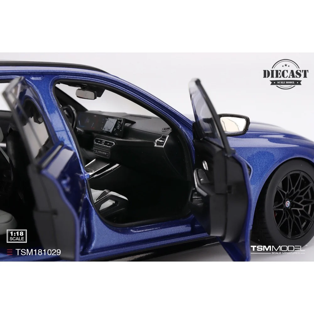 TSM Models TSM181029 1/18 BMW M3 Touring M Portimao Blue Metallic with Opening Parts - Image 7