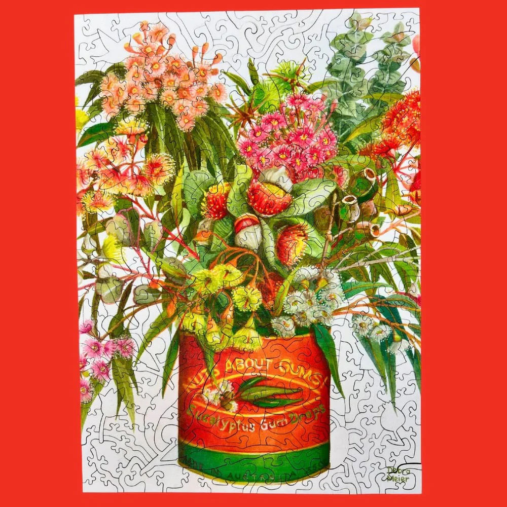 Twigg Puzzles Debra Meier Mad Nuts about Gums 276pc Wooden Jigsaw Puzzle - Image 5