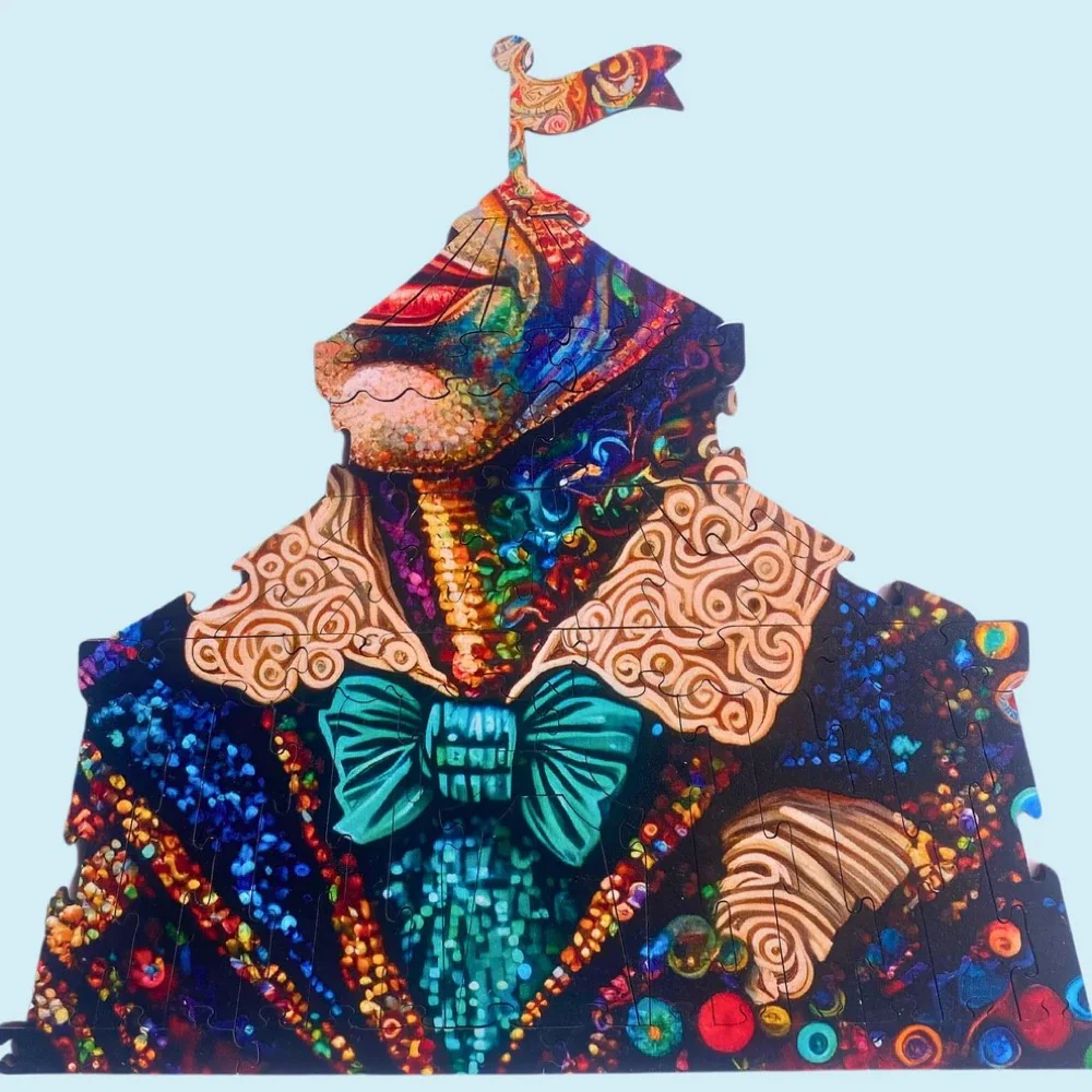Twigg Puzzles Mad Hatter 282pc Wooden Jigsaw Puzzle - Image 4