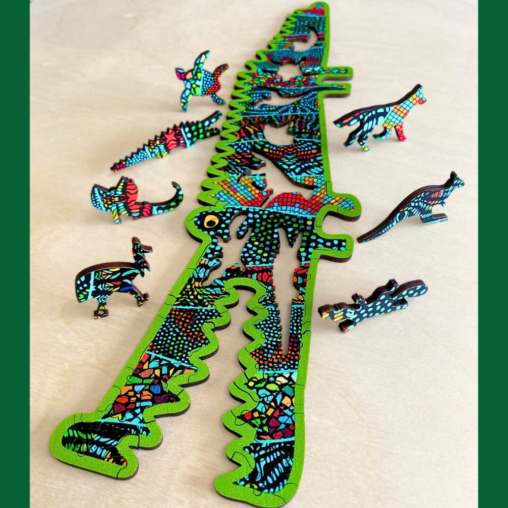 Twigg Puzzles Mr Cros 80pc Wooden Jigsaw Puzzle - Image 7