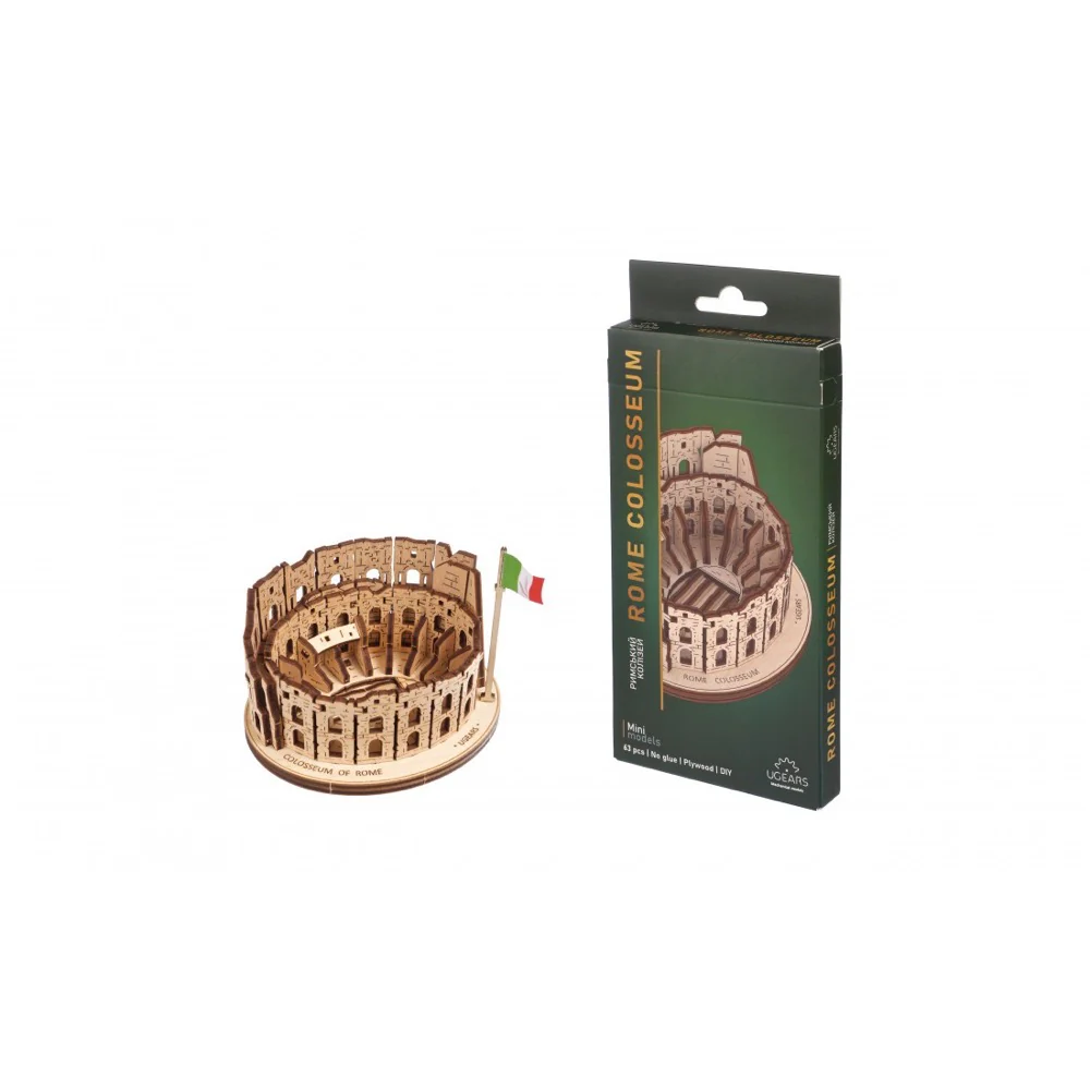 Ugears 70248 Rome Colosseum 68pc - Image 5