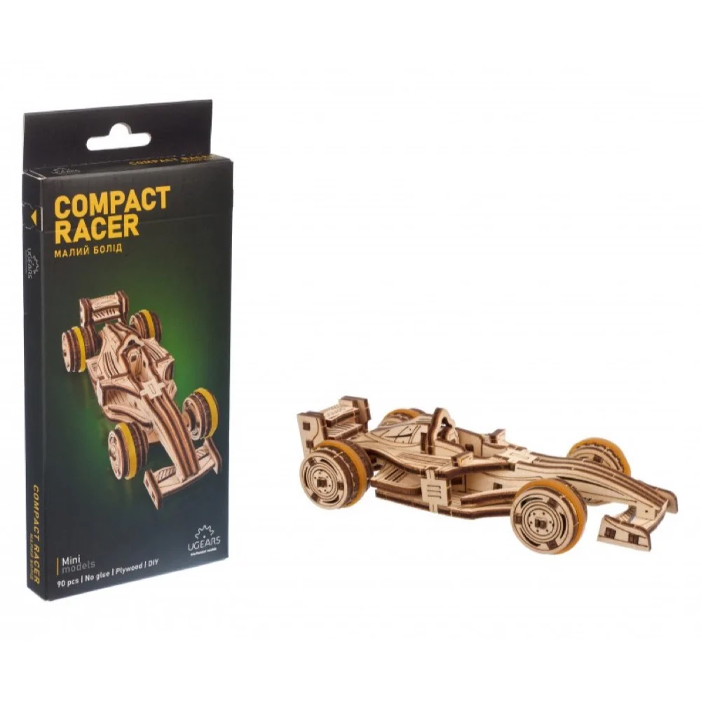 Ugears 70252 Compact Racer 90pc - Image 6