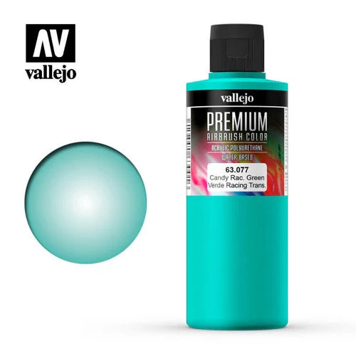 Vallejo 63077 Premium Color Candy Racing Green 200ml