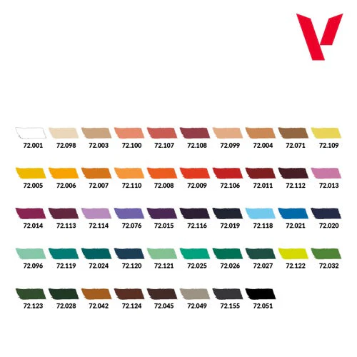 Vallejo 72183 Game Colour BSL System 48 Colours Acrylic Paint Set - Image 4