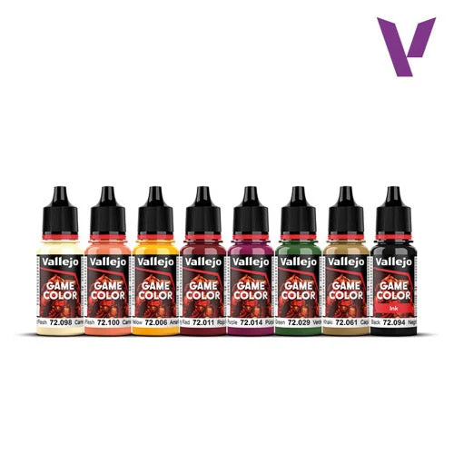 Vallejo 72195 Game Colour Aztec Dragons 8 Colour Acrylic Paint Set - Image 3