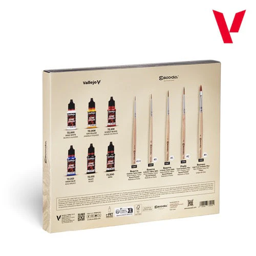 Vallejo 72206 Game Colour Ultimate Miniature Set Paint & Brushes 5 - Image 2