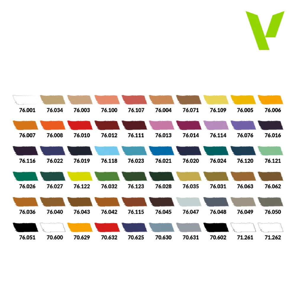 Vallejo Game Air Creative Full Collection Case - 60 Colour Acrylic Paint Set - Image 3