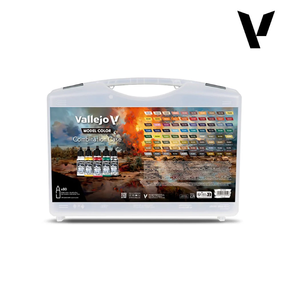 Vallejo Model Colour AV70254 Combination Case (80 Colours) - Image 4