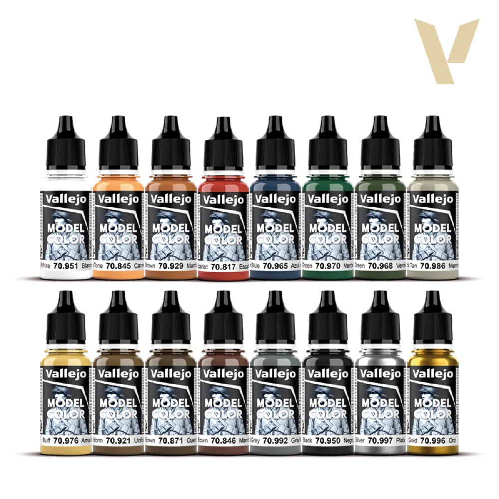 Vallejo Model Colour AV70259 American Revolution (16 Colours) Acrylic Paint Set - Image 3