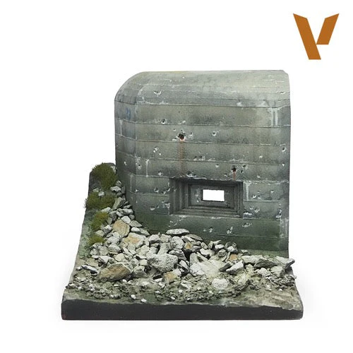 Vallejo SC012 Scenics WWII Bunker 8 x 8 cm