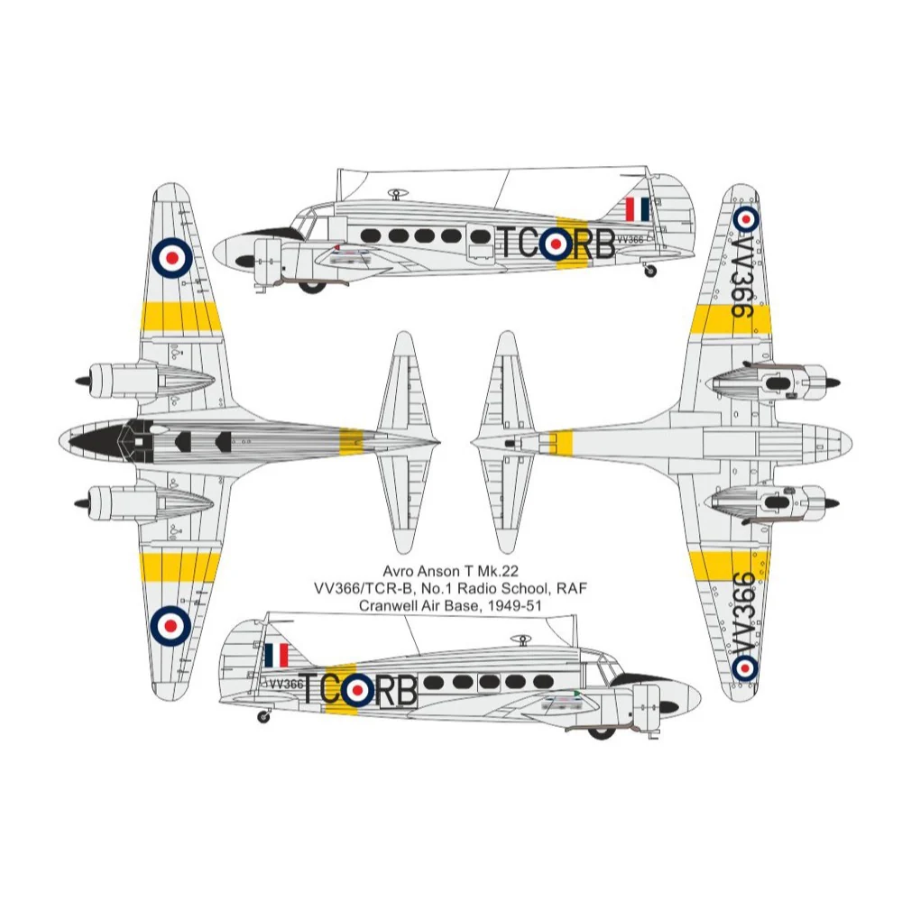 Valom 72169 1/72 Avro Anson T.22 - Image 2