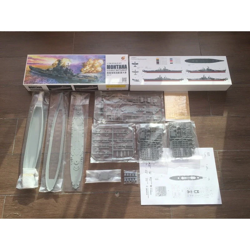 Very Fire 700901DX 1/700 USS Montana Battleship Deluxe Version - Image 11