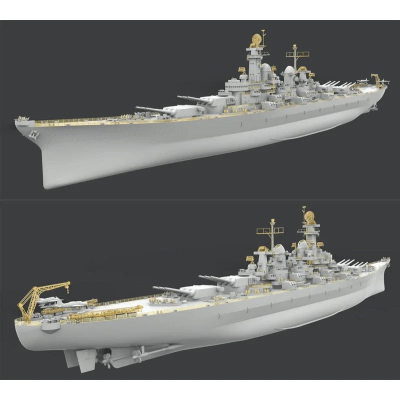 Very Fire 700901DX 1/700 USS Montana Battleship Deluxe Version - Image 3