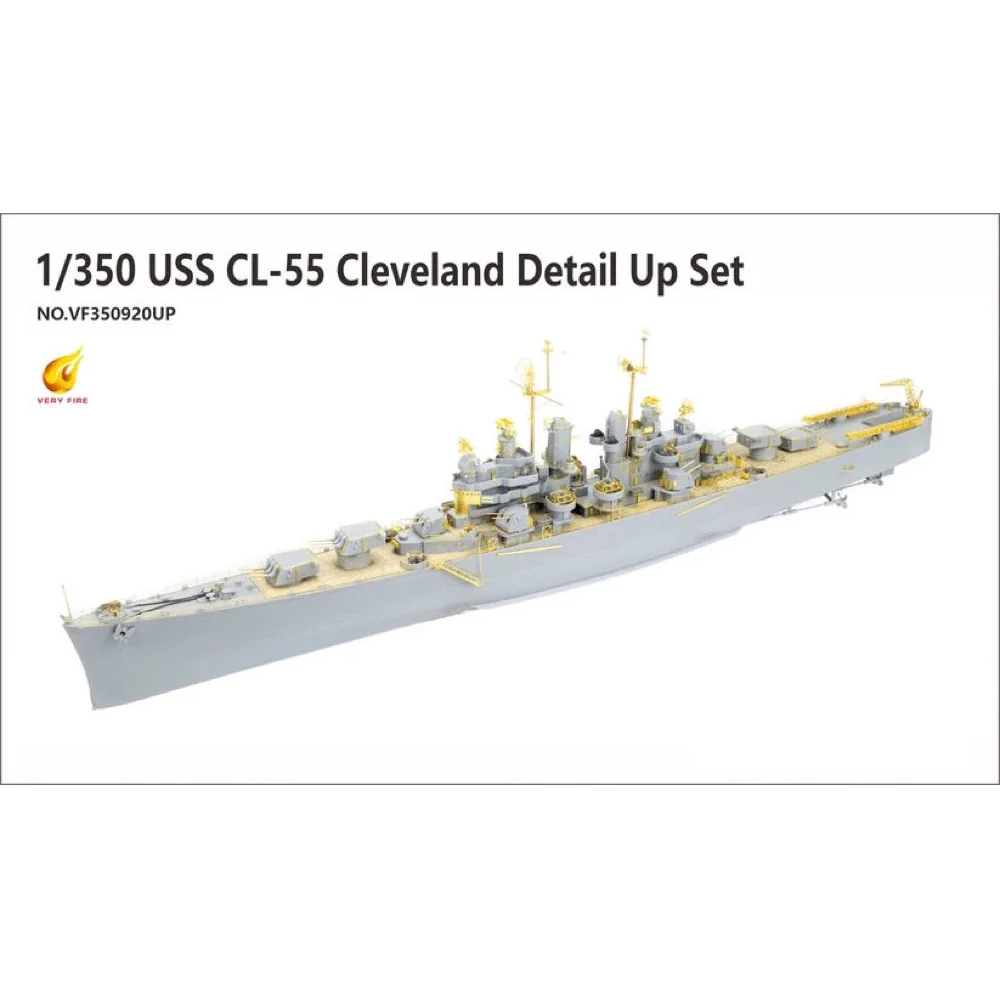 Very Fire VF700920UP 1/700 USS Cleveland Detail Up Set - Image 11