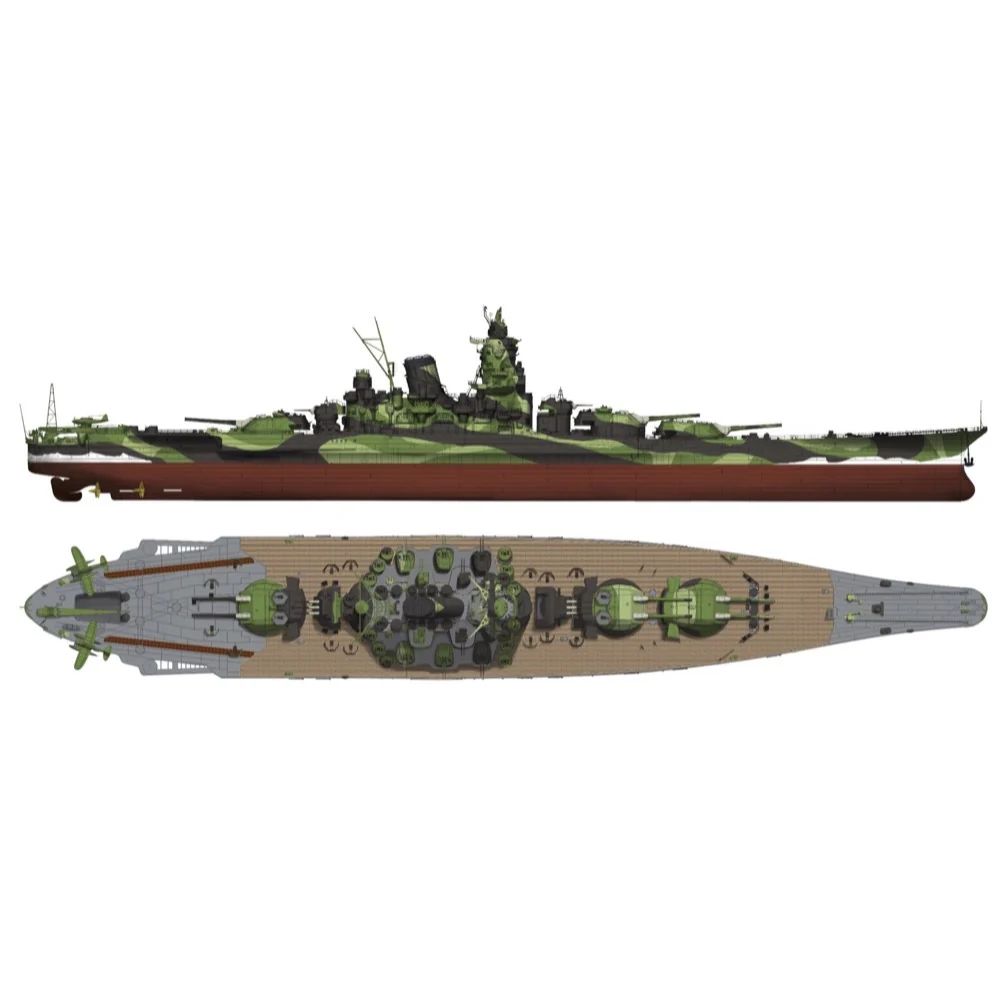Very Fire VFBELBV350908DX 1/350 IJN Super Yamato Kii Deluxe Edition - Image 5