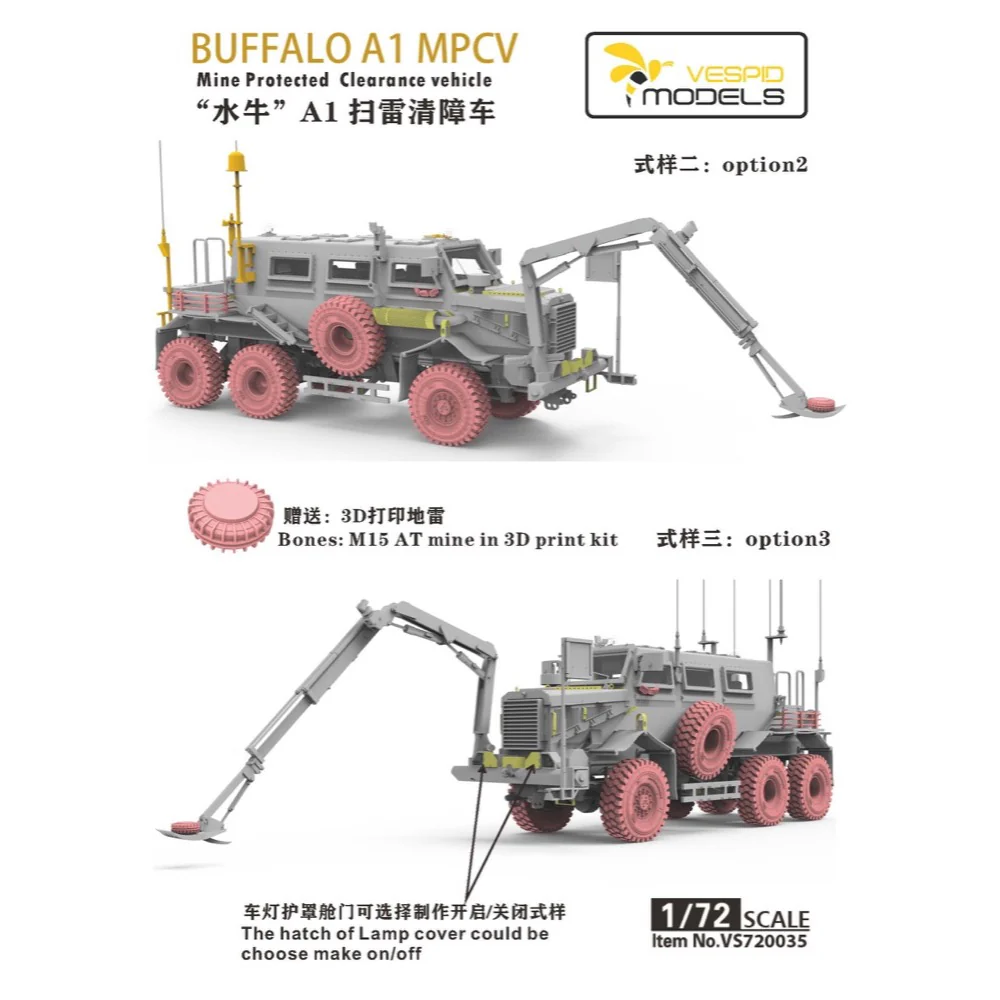 Vespid Models VS720035 1/72 Buffalo A1 MPCV - Image 3